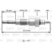 Valeo Diesel Engine Glow Plug 345203