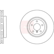 Apec 2 x Vented Rear Brake Discs DSK3162