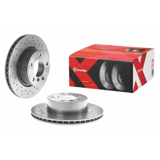Brembo Xtra 2 x Perforated/Vented Front Brake Discs 09.9752.1X