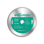 Evolution Aluminium Cutting Chop Saw Blade 355 x 25.4mm x 80T - A355TCT-80CS