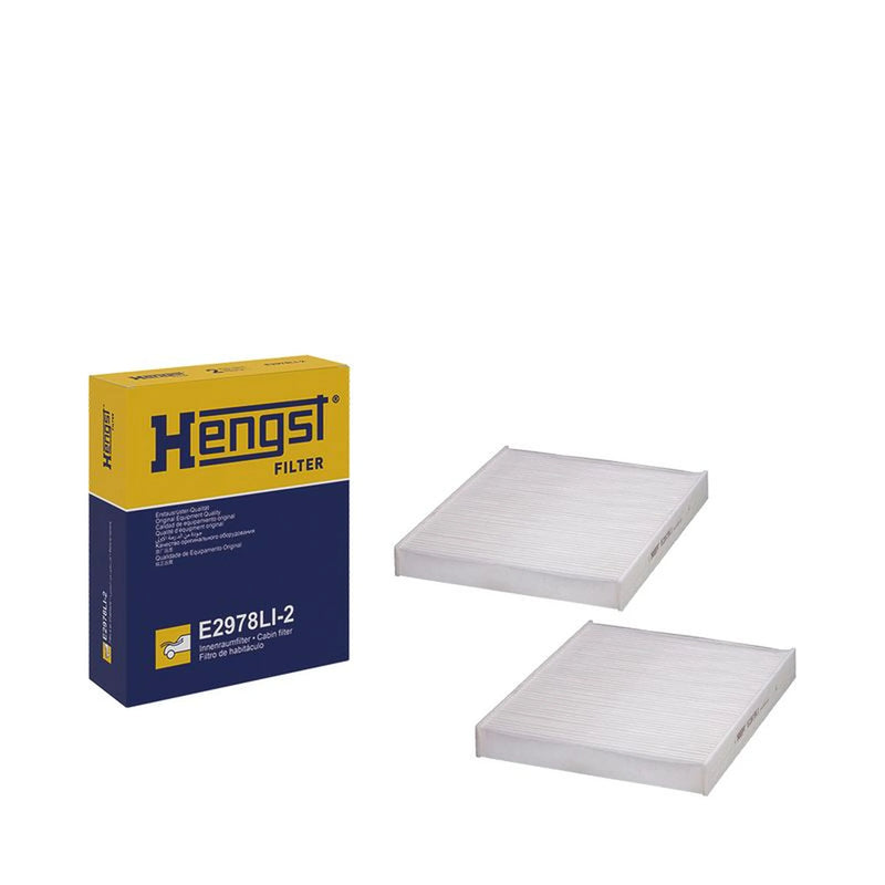 Hengst Cabin Air Filter (Pollen Filter) E2978LI-2