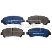 Borg & Beck 4 x Front Brake Pad Set BBP2355