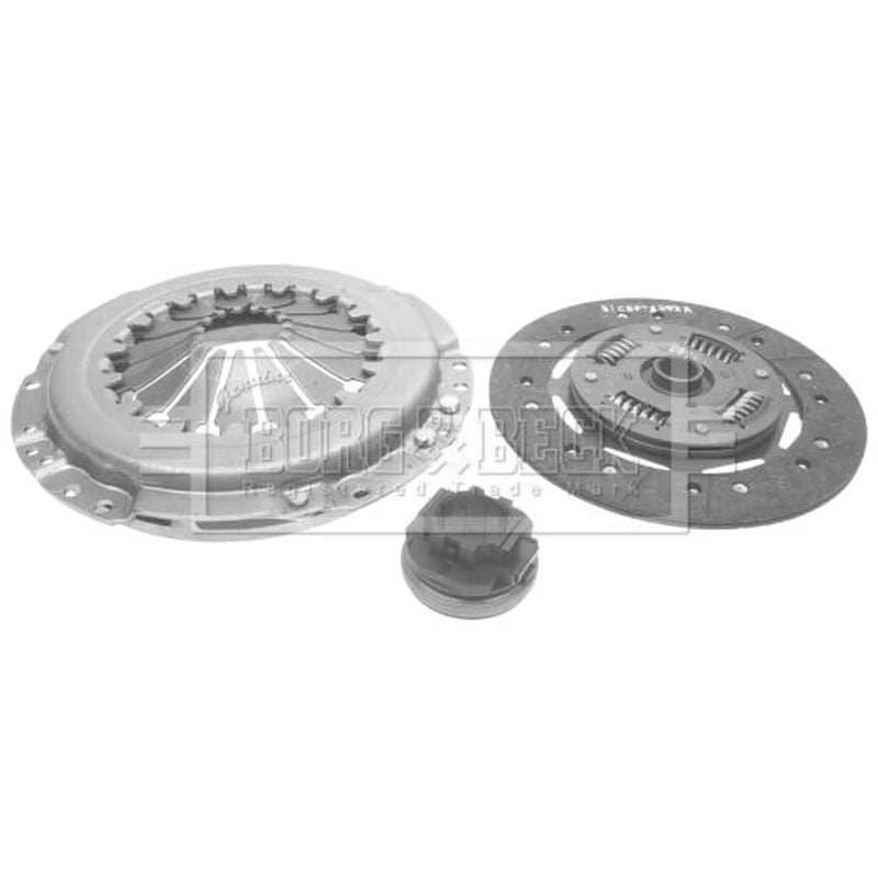 Borg & Beck Clutch Kit Set 3pc 230mm HK6661