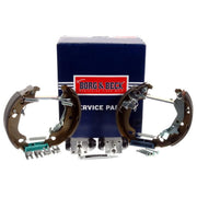 Borg & Beck Brake Shoe Set Axle Kit BBS1048K