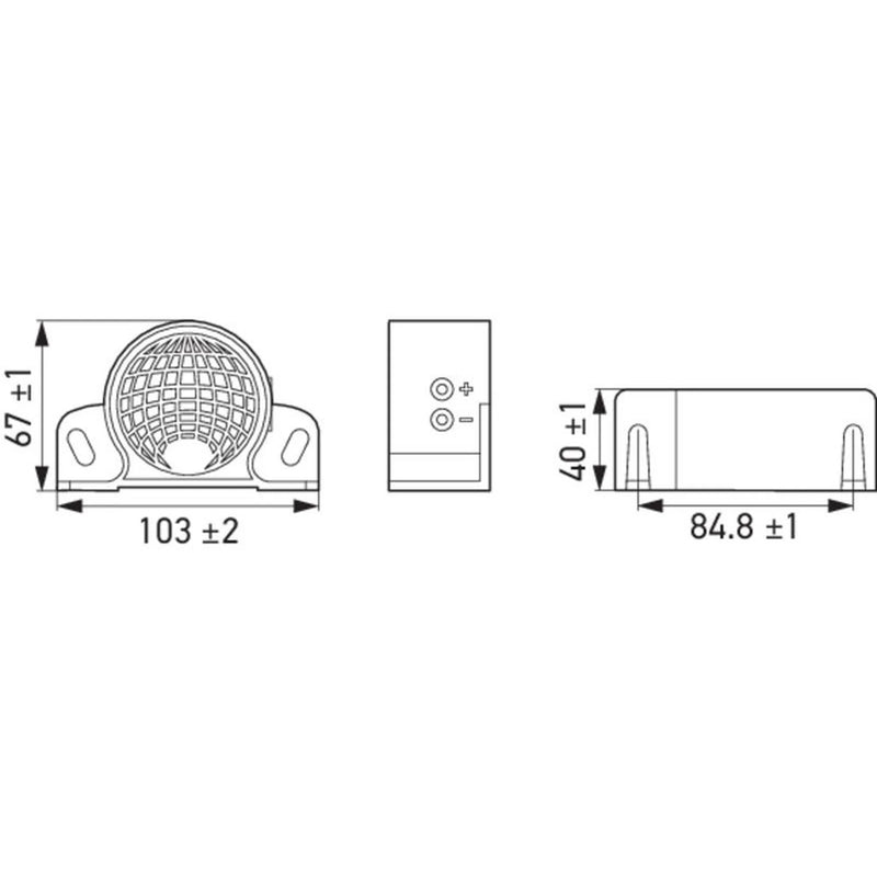 Hella Reversing Alarm Buzzer 3SL 009 148-141