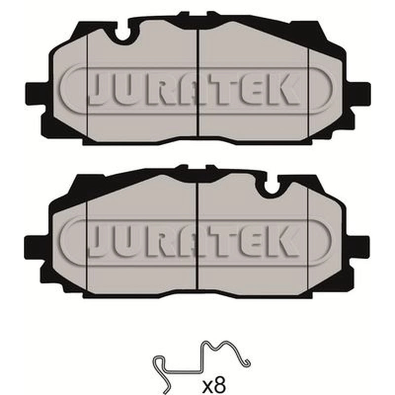 Juratek Front Brake Pad Set JCP8163