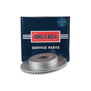 Borg & Beck 2 x Vented Rear Brake Discs BBD6297S