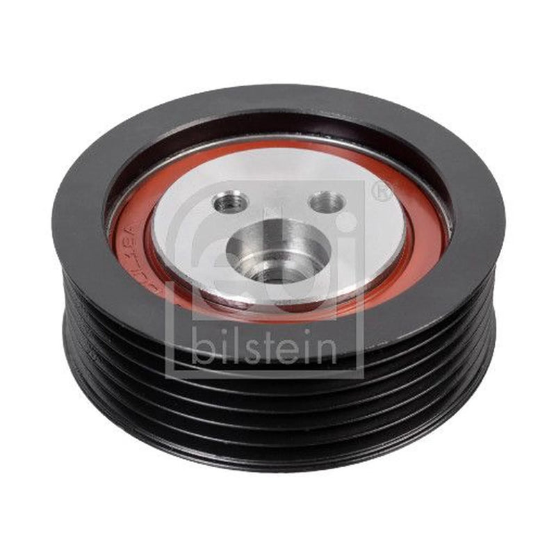 Febi V-Ribbed Belt Tensioner Pulley 75mm OD Wide Plastic 09785
