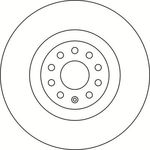 Abtex 2 x Vented Front Brake Discs BD1770V