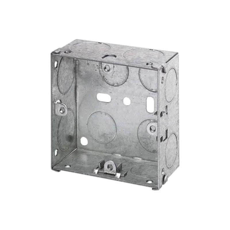 Dencon Metal Back Box 1-Gang 16-47mm