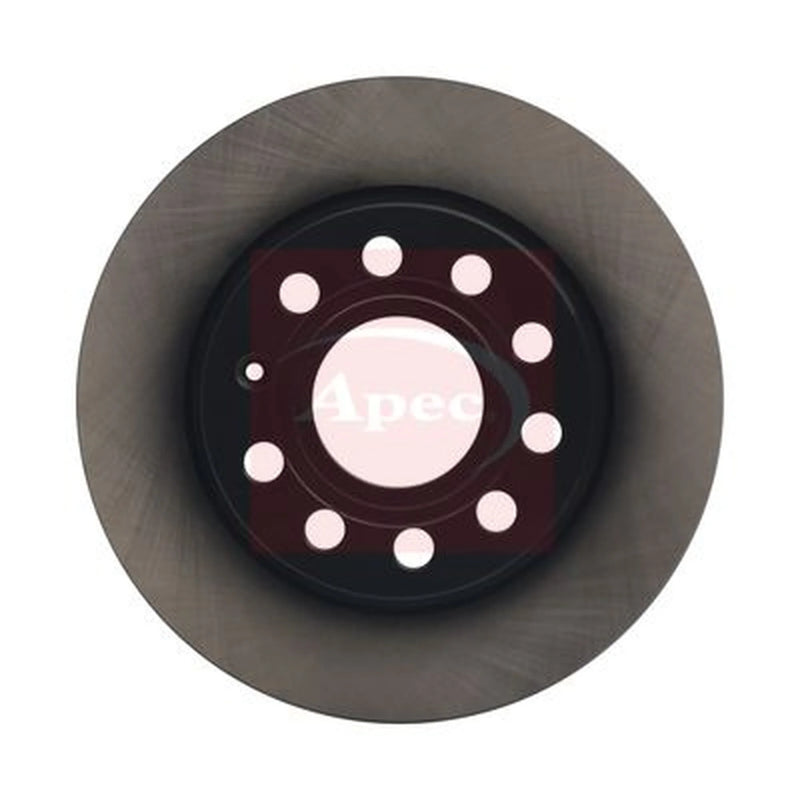 Apec 2 x Solid Rear Brake Discs DSK2221