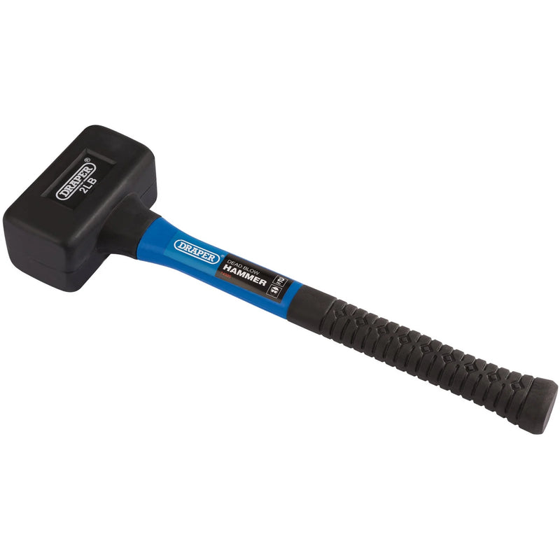 Draper Rubber Dead Blow Hammer with Fibreglass Shaft