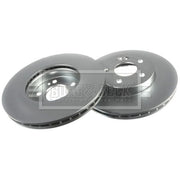 Borg & Beck 2 x Vented Front Brake Discs BBD5621