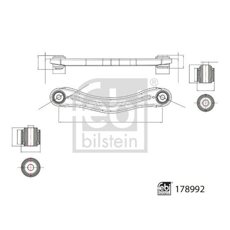 Febi Control/Trailing Arm Right 178992