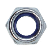 METALMATE® Type P Nylon Insert Nut ZP M8 (Box 100) - MEMNYLOCP08