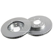 Borg & Beck 2 x Vented Front Brake Discs BBD5528