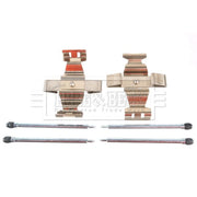 Borg & Beck Brake Pad Accessory Fitting Kit Front BBK1482
