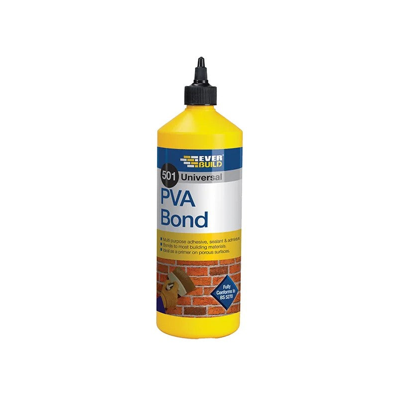 Everbuild Sika 501 Universal PVA Bond 1 litre - 479075