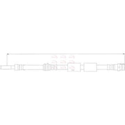 Apec Brake Hydraulic Hose Line Front HOS4162