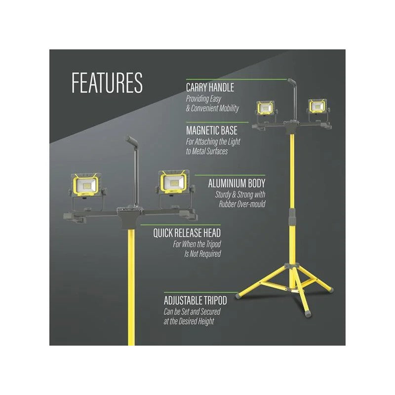 Lighthouse 4000 Lumen Twin Site Light 36W 110V - AST8615X2