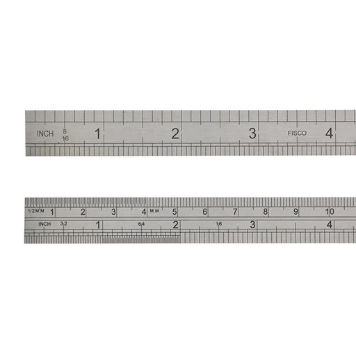 Fisco 706S Stainless Steel Rule 150mm / 6in - X706-S