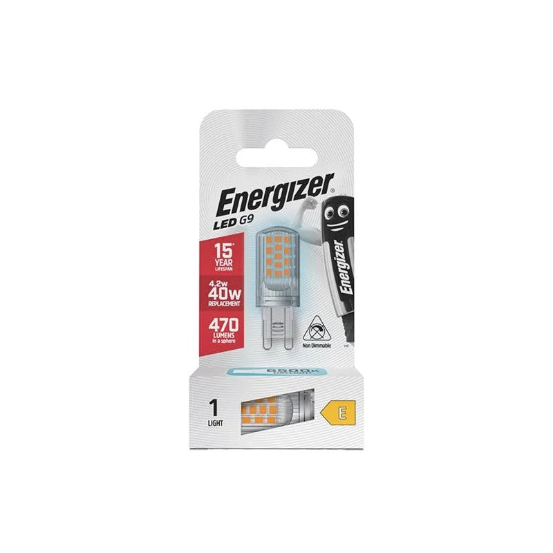 Energizer® LED G9 470 Lumens 4.2W 6500K S18752 - S18752
