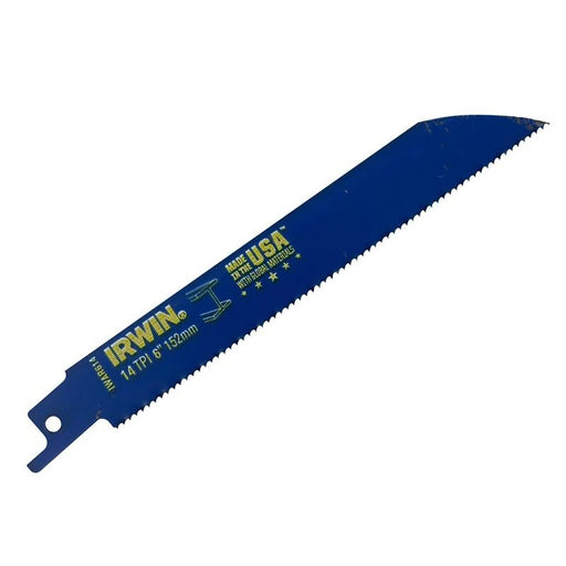 IRWIN® 614R Sabre Saw Blade Metal Cutting 150mm 14 TPI (Pack 25) - 10504143