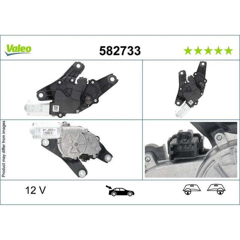 Valeo Front/Rear Wiper Motor Rear 582733