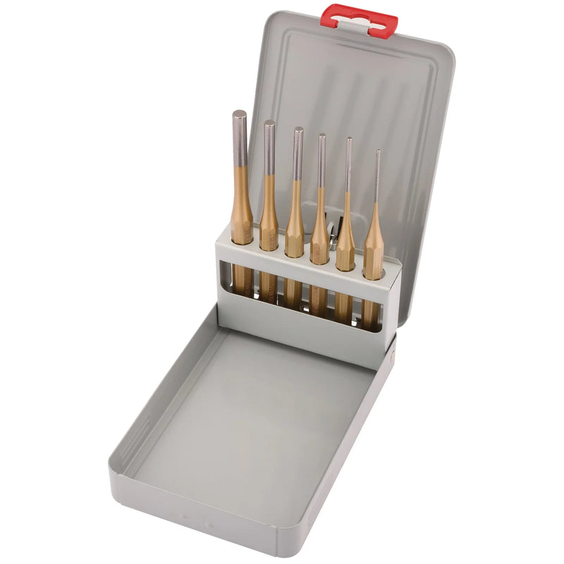 Draper Expert Octagonal Parallel Pin Punch Set 150mm (6 Piece)