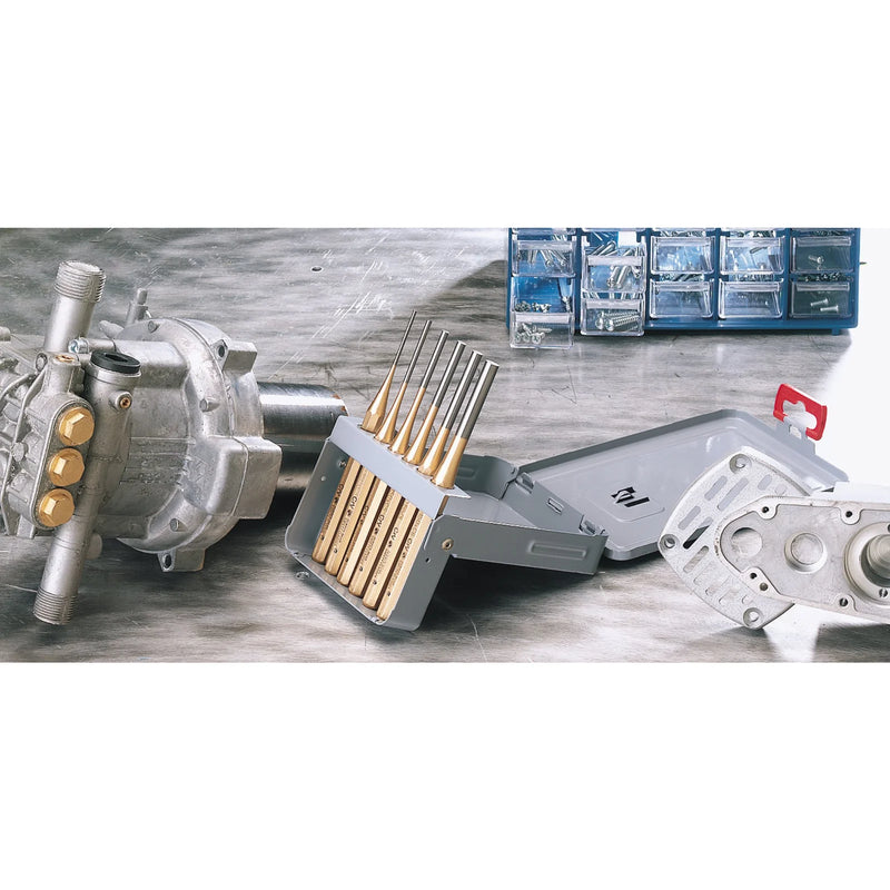 Draper Expert Octagonal Parallel Pin Punch Set 150mm (6 Piece)