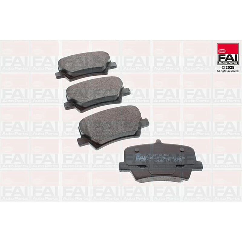 FAI Rear Brake Pad Set BP470
