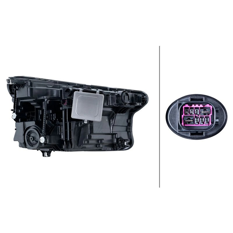 Hella Headlight Headlamp LED Left 1LX 015 400-931