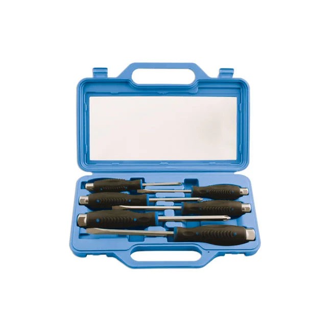 Laser Tools Pound Thru Screwdriver Set 6pc - PL