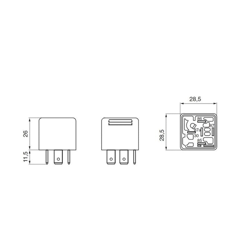 Bosch Main Power Relay 0 332 209 211