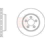 Apec 2 x Vented Front Brake Discs DSK2706