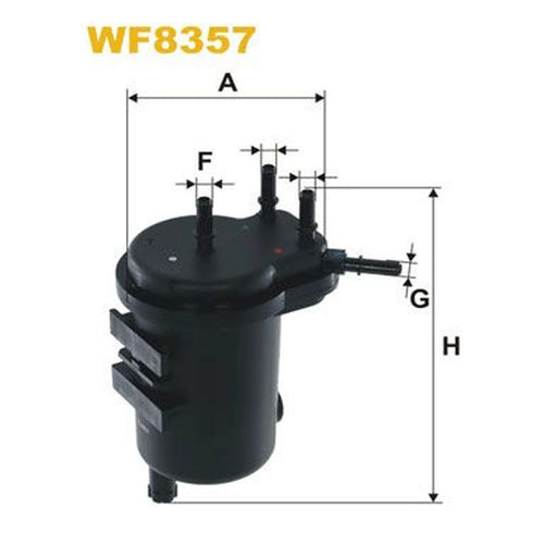 WIX Fuel Filter Element WF8357