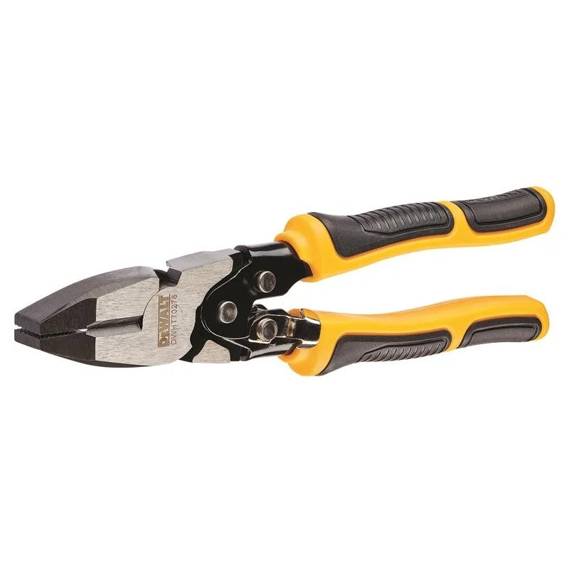 DEWALT Hand Tools Compound Action Linesman Pliers 200mm - DWHT0-70276