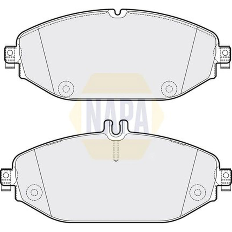 NAPA Front Brake Pad Set NBP1664