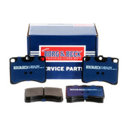 Borg & Beck 4 x Front Brake Pad Set BBP1547