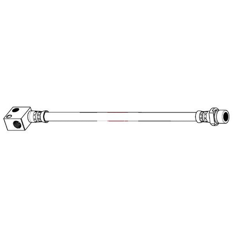 Apec Brake Hydraulic Hose Line Rear Left HOS4525