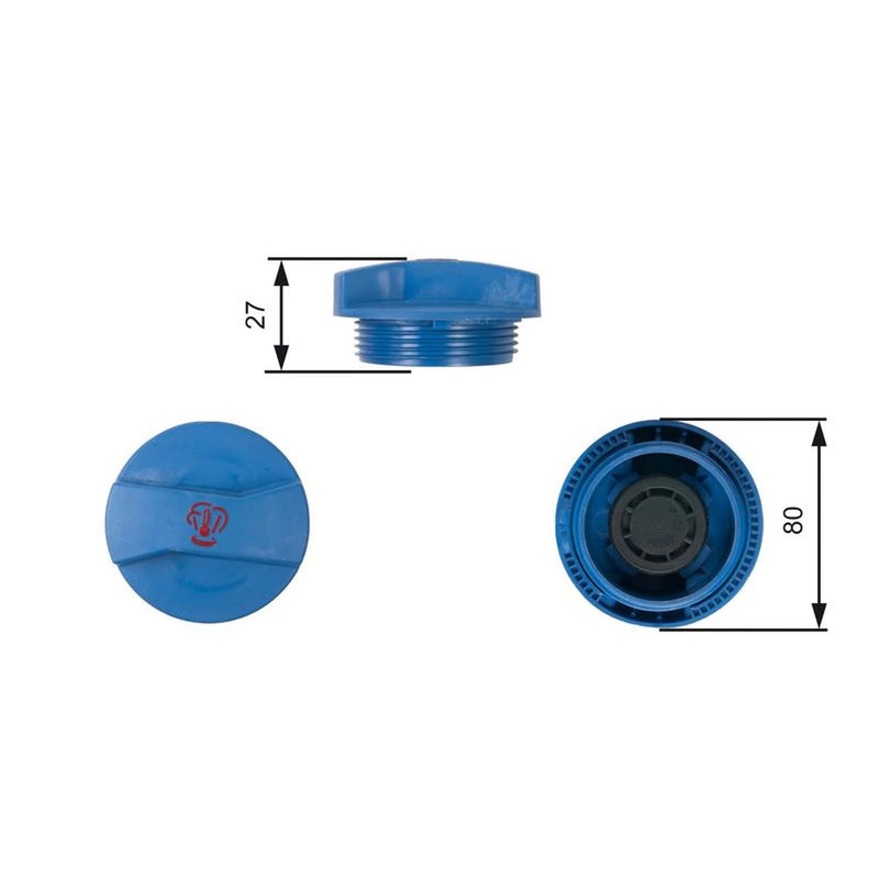 Gates Coolant Expansion Tank Cap RC211