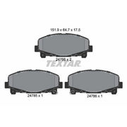 Textar Front Brake Pad Set 2476601