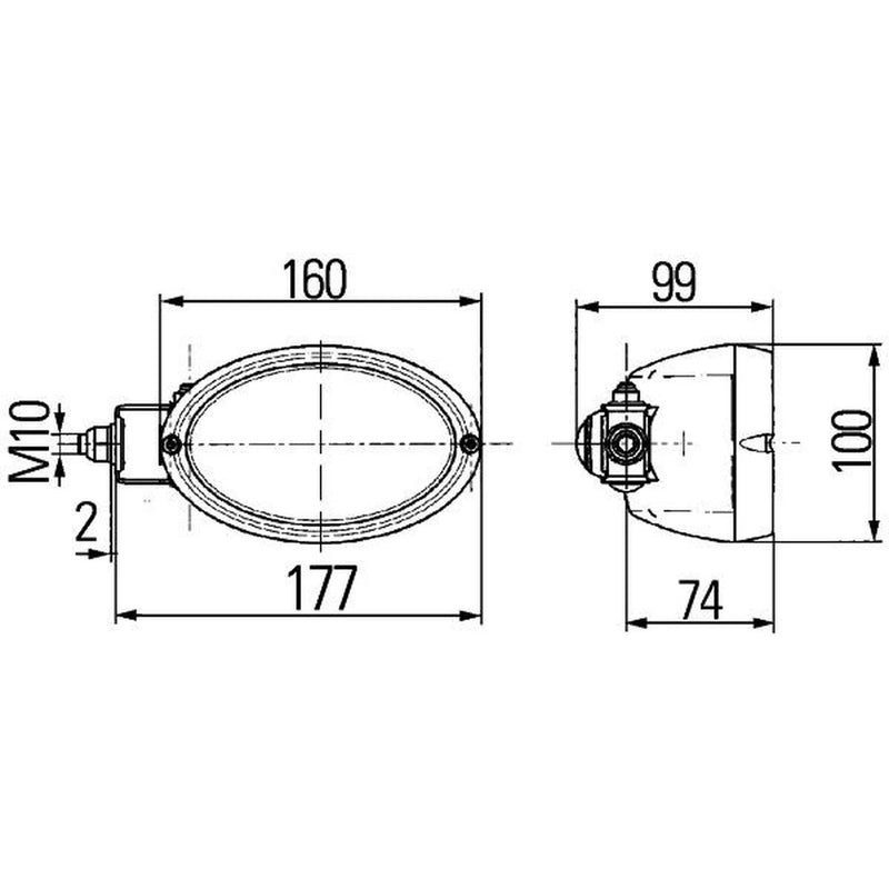 Hella Worklight High 1GA 996 161-301