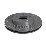 Juratek 2 x Vented Front Brake Discs MER369