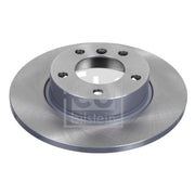 Febi 2 x Solid Front Brake Discs 01715