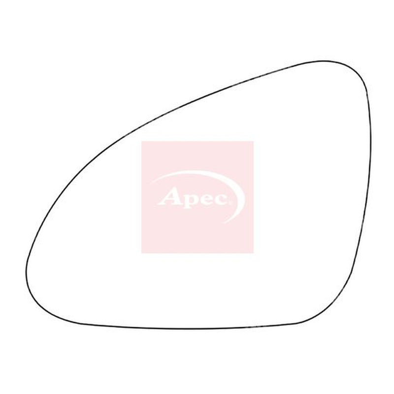 Apec Exterior Wing Mirror Glass Left AMS2158