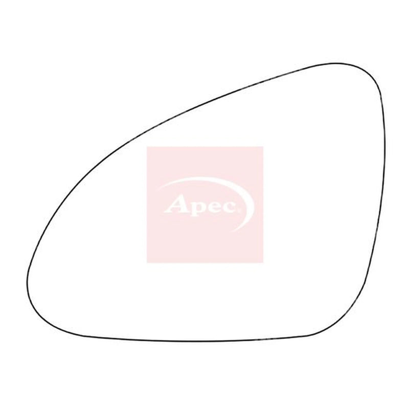 Apec Exterior Wing Mirror Glass Left AMS2158
