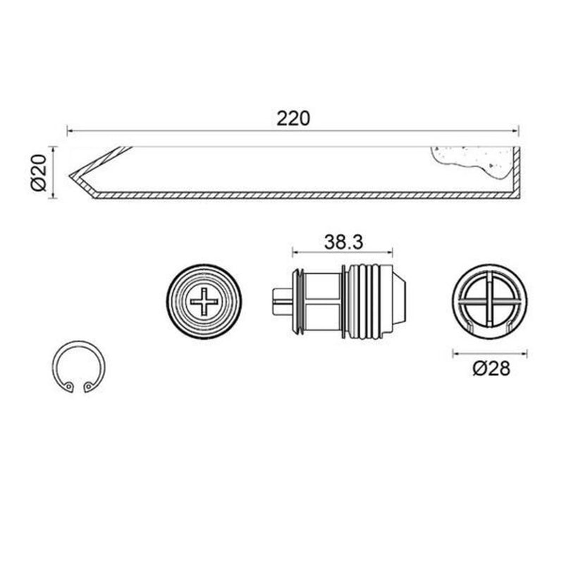 Mahle Air Conditioning Dryer AD 300 000S