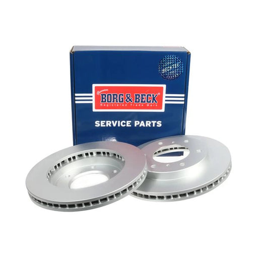 Borg & Beck 2 x Vented Front Brake Discs BBD4357
