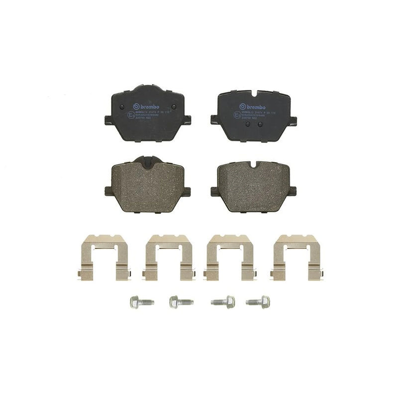 Brembo 4 x Rear Brake Pad Set P06116